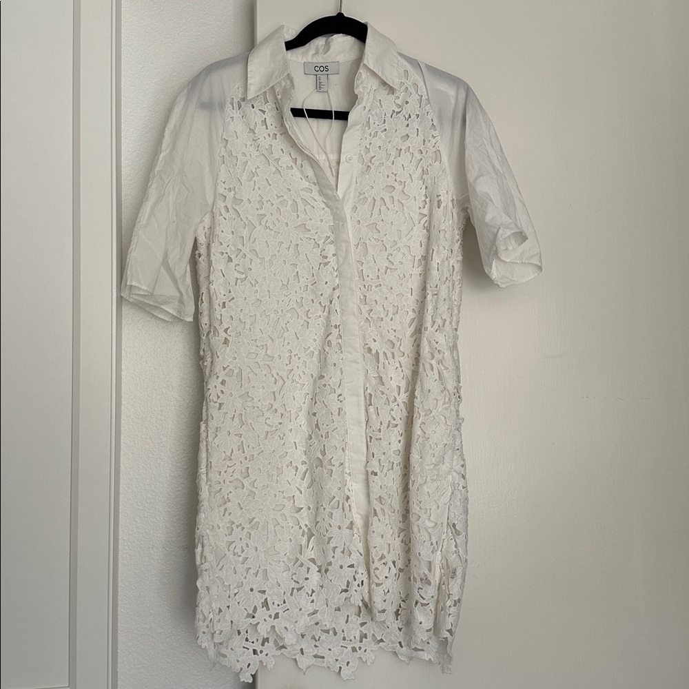 COS Lace Shirtdress - Picture 2 of 4